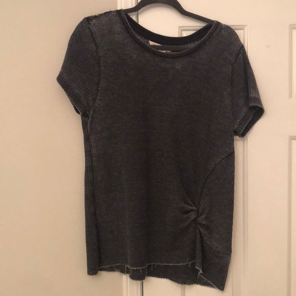 NWT Burnout black shirt